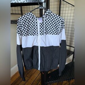 Women’s LG Checker Windbreaker